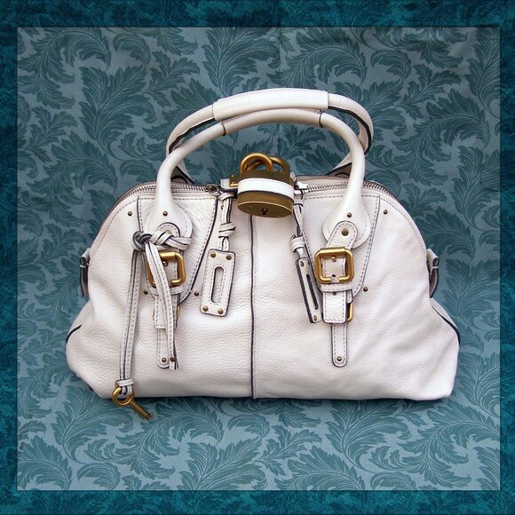 Off-White CHLOE Paddington in Excellent Condition, LIKE NEW w/Dust Bag - Picture 2 of 16